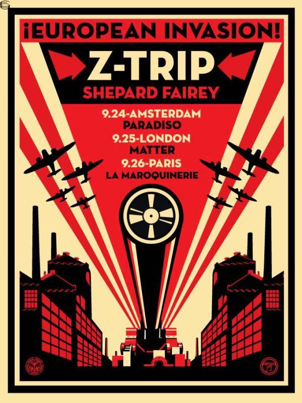 Shepard Fairey - European Invasion Z-Trip