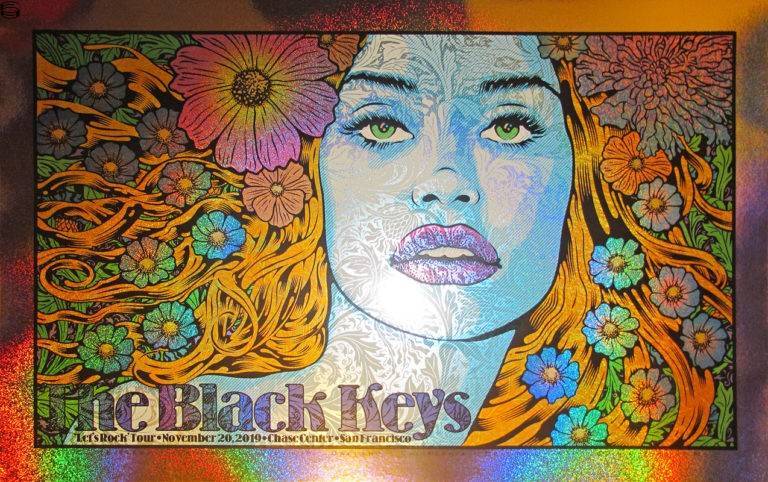 Chuck Sperry - Black Keys SF 19 - Sparkle Foil Edition