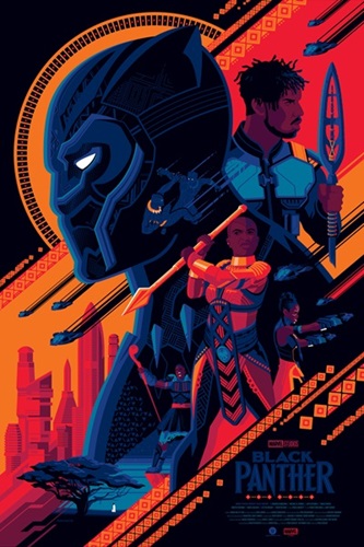 Tom Whalen - Black Panther - Variant Edition