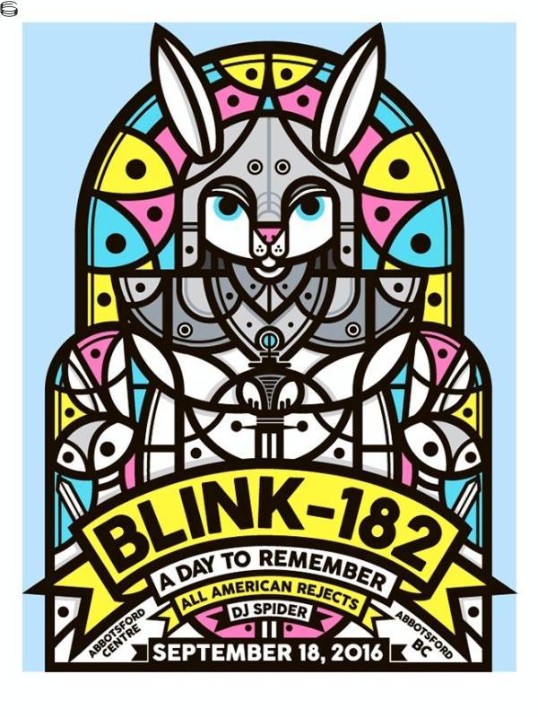 Don Pendleton - Blink-182 Abbotsford - Artist Edition