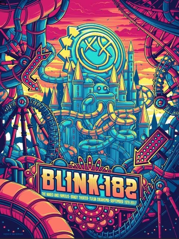Dan Mumford - Blink-182 Tulsa 17 - Show Edition