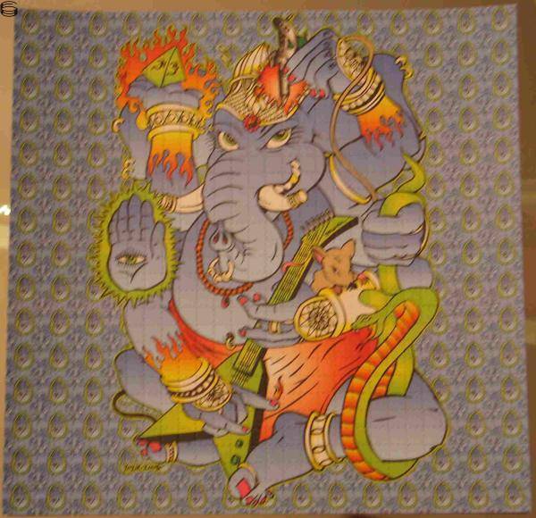 Blue Ganesh Blotter Kozik