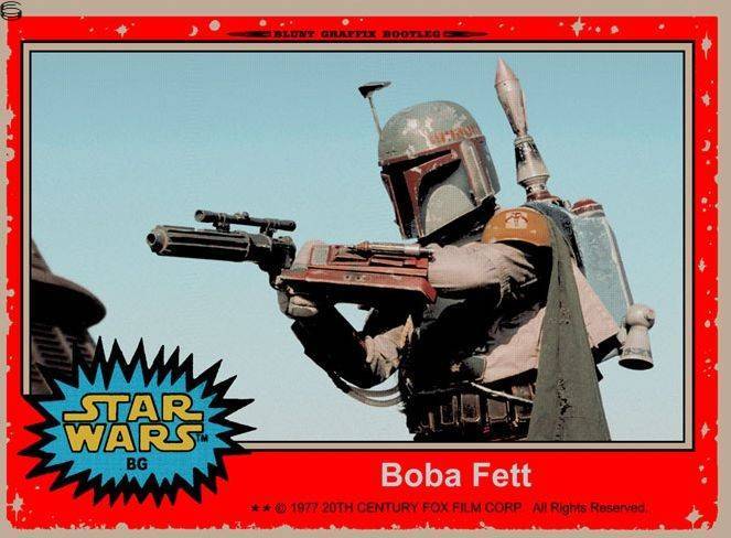 Boba Fett Trading Card