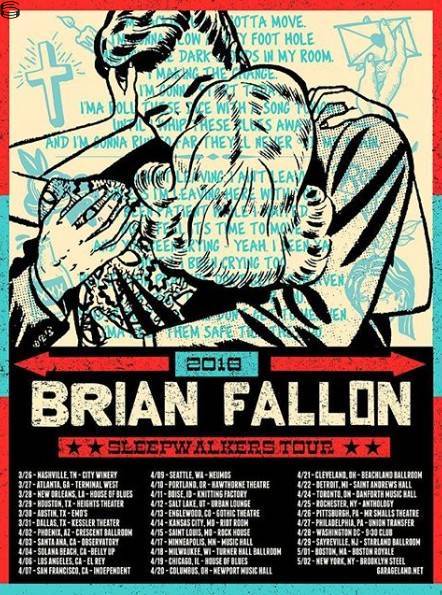 Brian Fallon North American Spring Tour