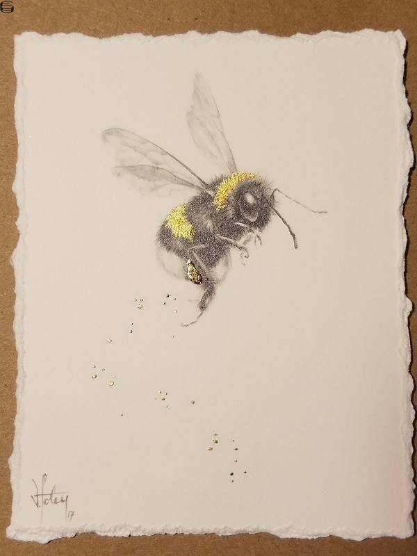Vanessa Foley - Buff-Tailed Bee and Pollen [2017 Series 4] - #4 Edition