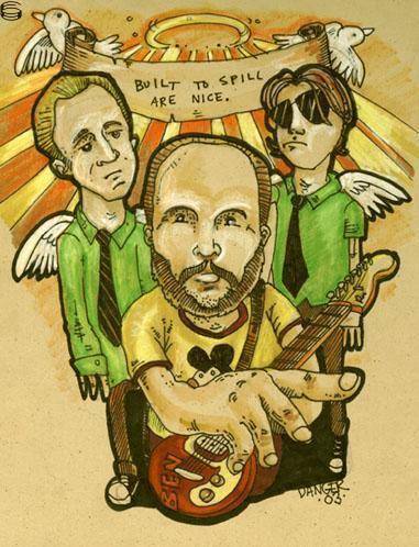 Built to Spill Caricature 03