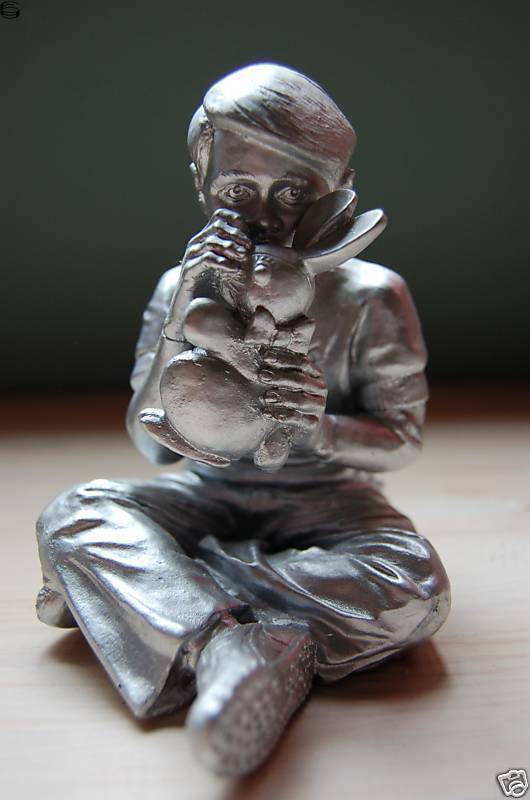 Faile - Bunny Boy Sculpture - Silver Edition