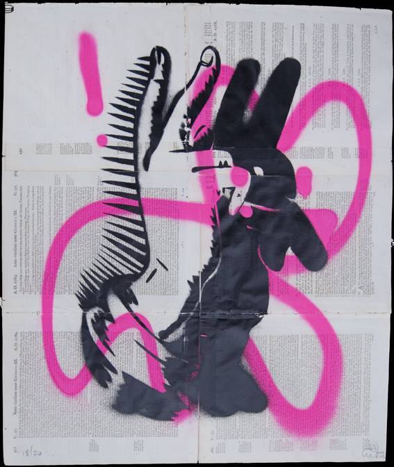Pure Evil - Bunny Fingers - Fuscia Tag Edition