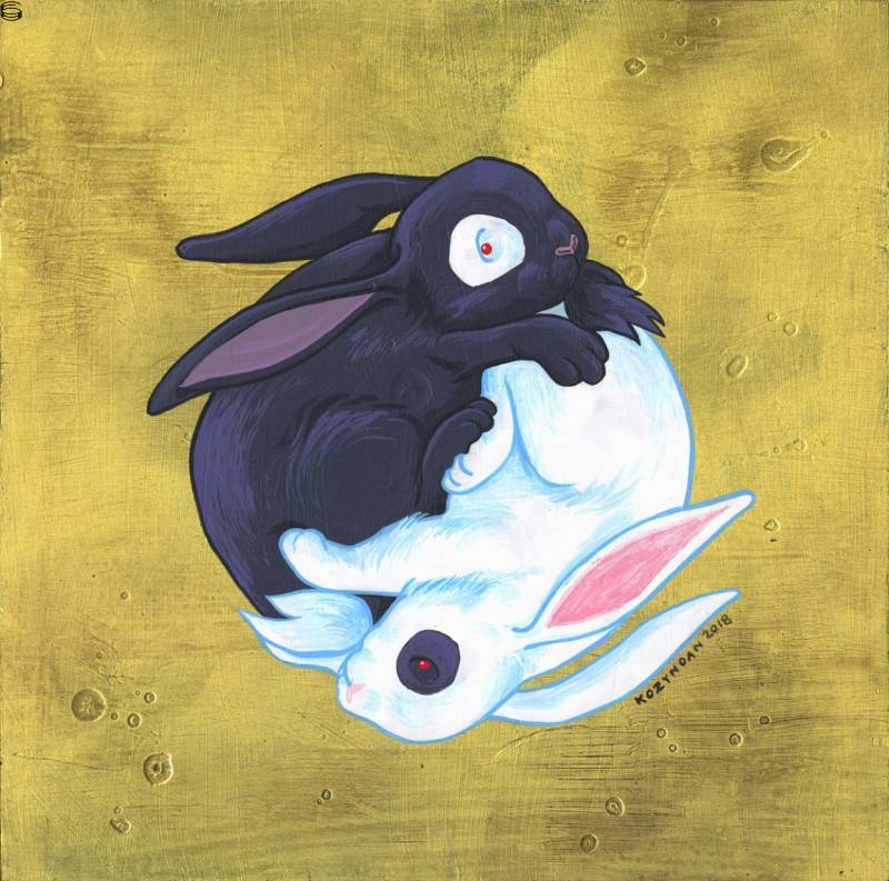 Bunny Yin-Yang 1
