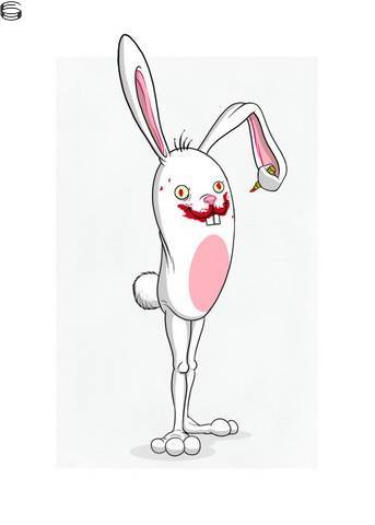 Bunnywith Lipstick