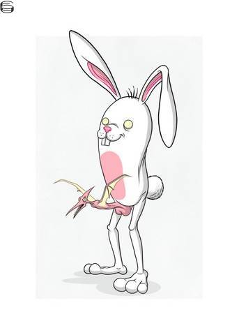 Bunnywith Pterodactyl Dick