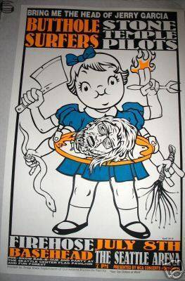 Kozik Butthole Surfers 4 poster lot | #1728885147 KOZIK BUTT HOLE