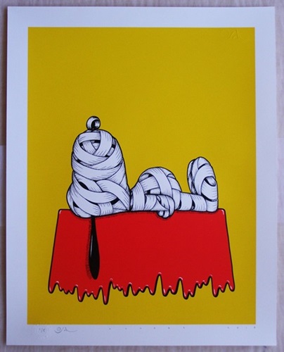 Otto Schade - Snoopy Ribboned - Yellow