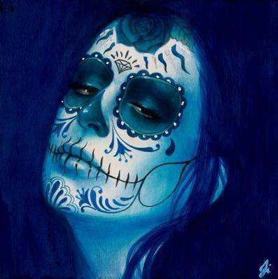 Sylvia Ji - Calavera Azul AÃÂ±il 12