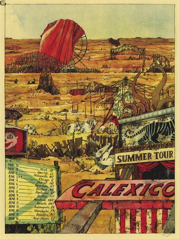 Calexico North American Tour