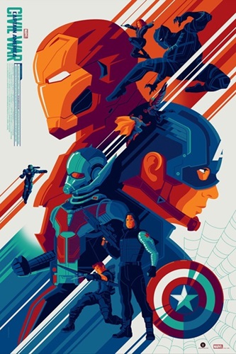 Tom Whalen - Captain America: Civil War - Variant Edition