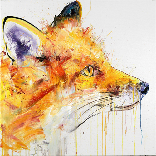Dave White - Fox III - XL Gold Leaf