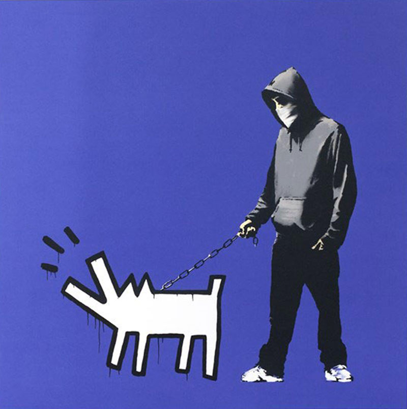 Banksy - Choose Your Weapon - Blue Edition
