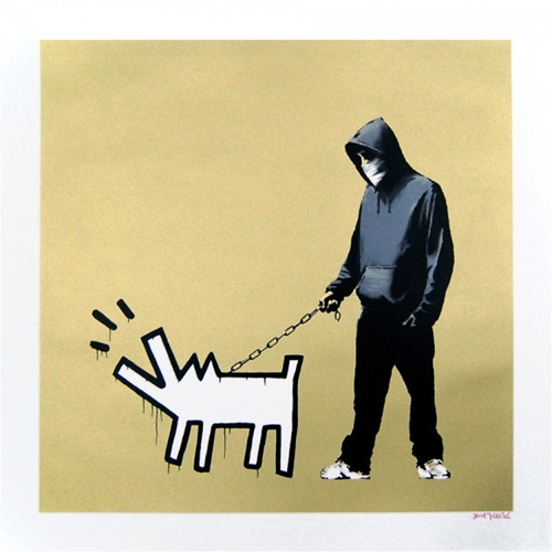 Banksy - Choose Your Weapon - Gold
