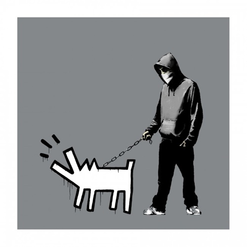 Banksy - Choose Your Weapon - Grey