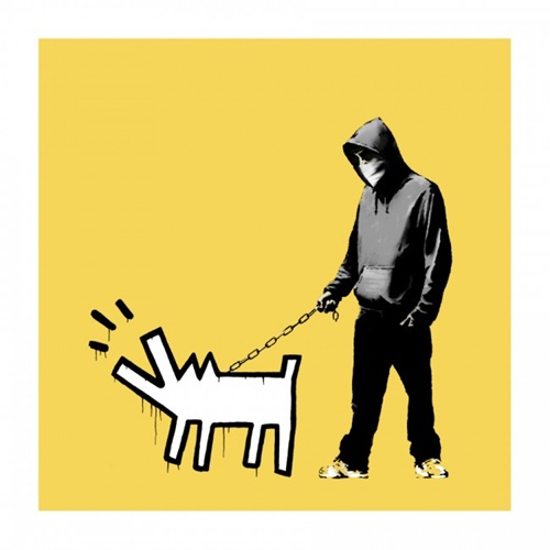 Banksy - Choose Your Weapon - Soft Yellow