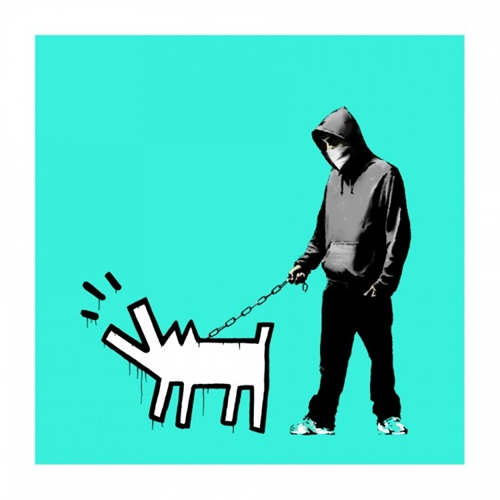 Banksy - Choose Your Weapon - Turquoise