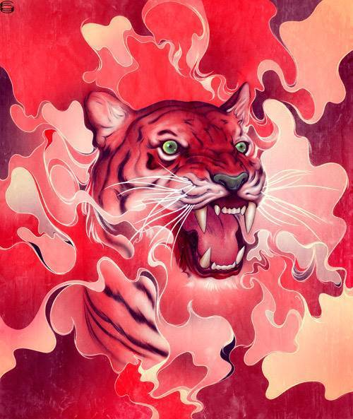 James Jean - Cinnamint Tiger 09