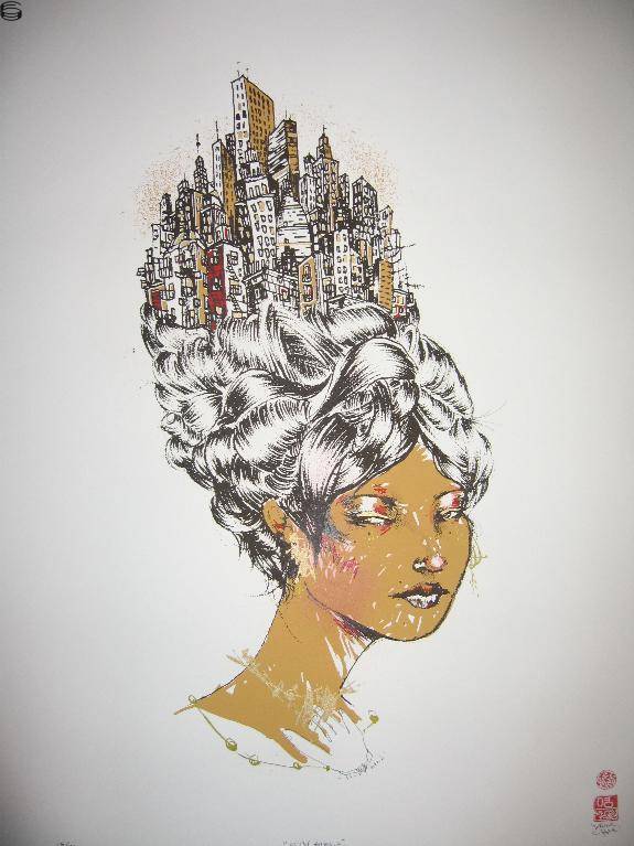 David Choe - City Girl 76