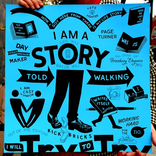 Steve Powers - Story Told Walking - First Edition
