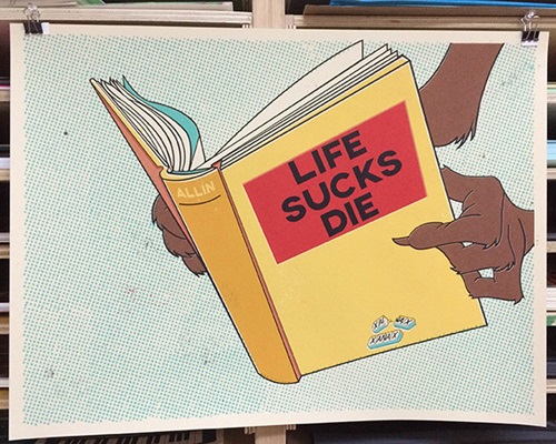 Sever - Life Sucks Die - First Edition