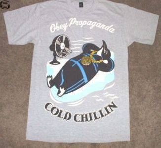 Shepard Fairey - Cold Chillin - T-Shirt Edition