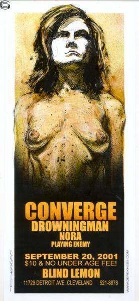 Converge Drowningman Cleveland 01