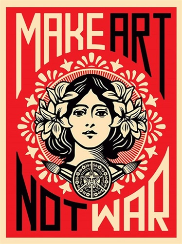 Shepard Fairey - Peace Girl - First Edition