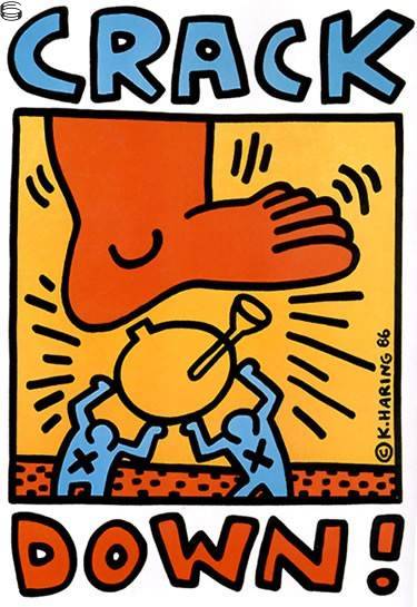 Keith Haring - Crack Down (Prestel 47)