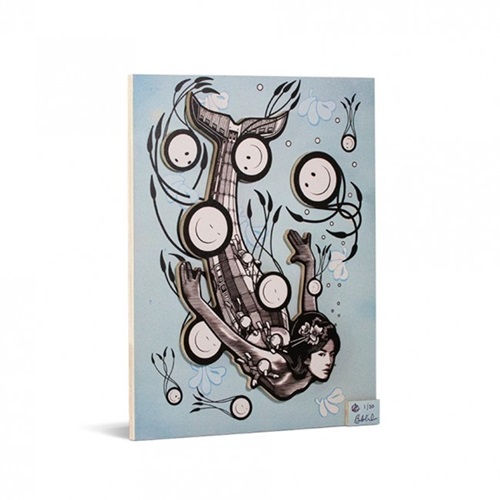 The London Police - Mechanical Mermaids - Print On Wood