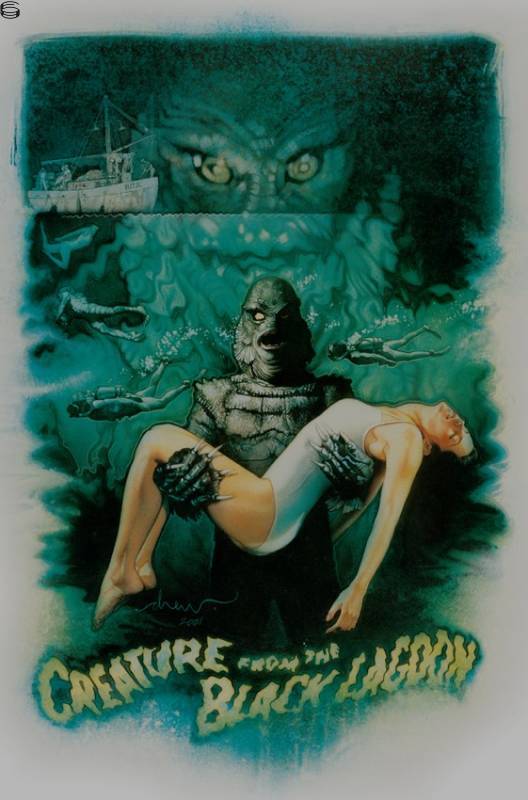 Creature From The Black Lagoon 11 By Drew Struzan Dogstreets