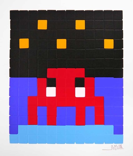 Space Invader - Space One - Red