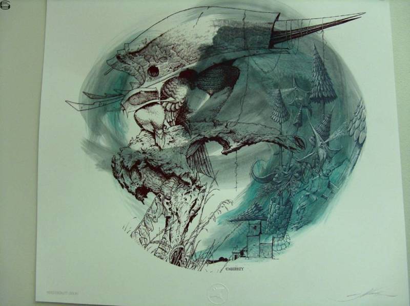 Aaron Horkey - Custom Atlas Print 06 - Mint Edition
