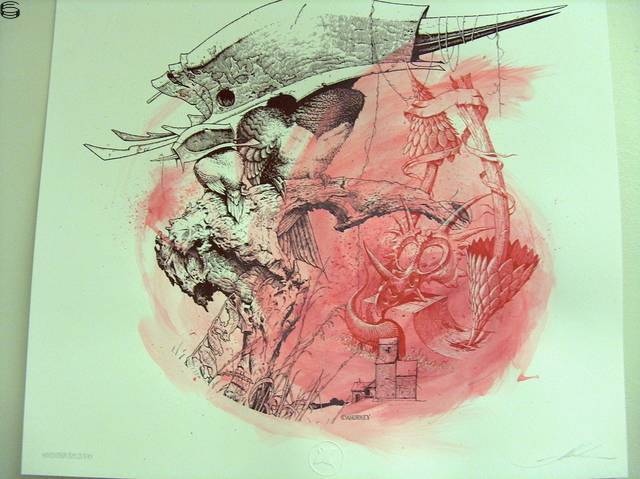 Aaron Horkey - Custom Atlas Print 06 - Strawberry Edition