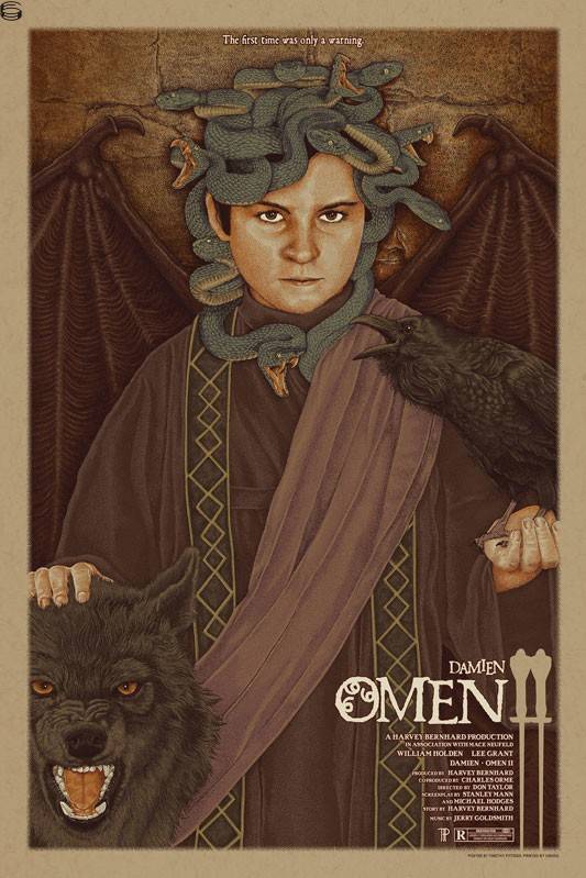 Timothy Pittides - Damien: Omen II (Yigael's Wall) - Artist Edition