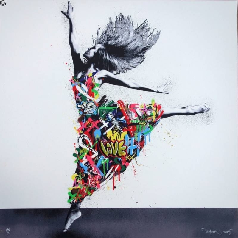 Martin Whatson - Dancer - White Test Proof Edition