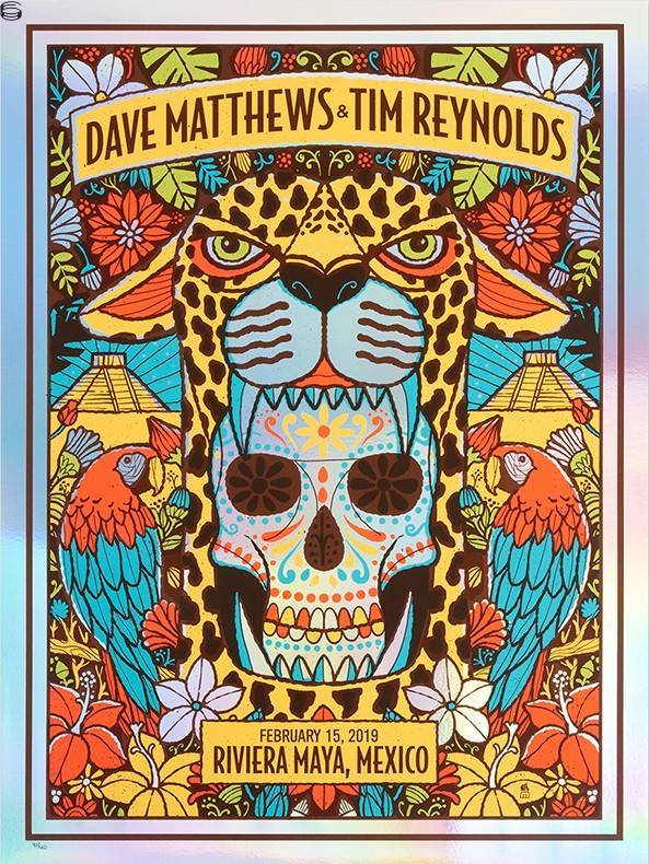 Methane Studios - Dave Matthews & Tim Reynolds Riviera Maya N1 - Foil Edition