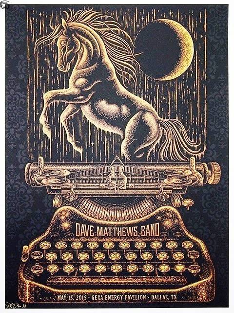 Todd Slater - Dave Matthews Band Dallas - Artist Edition