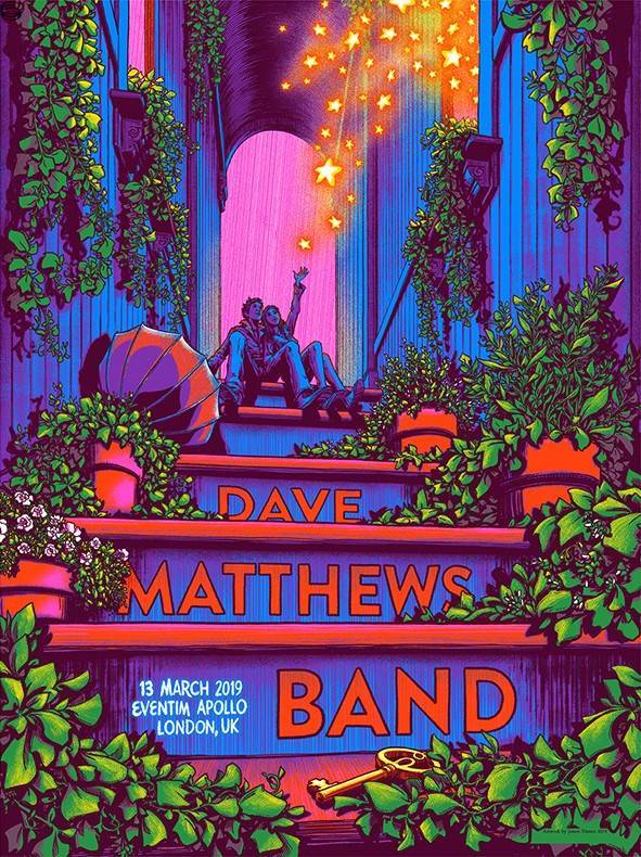 James Flames - Dave Matthews Band London N2 - Show Edition