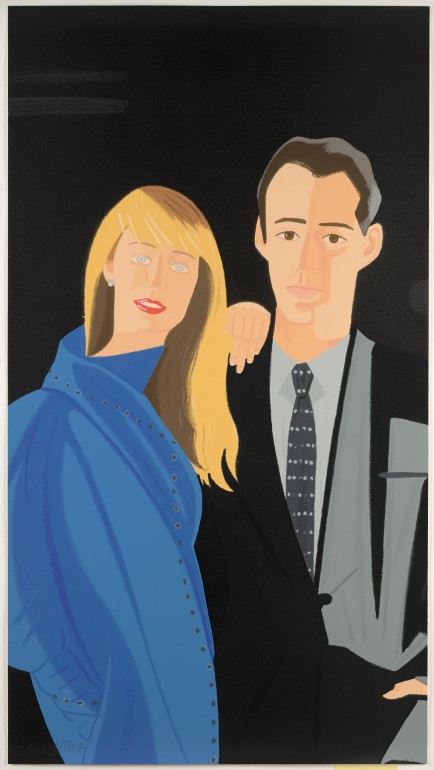 David Salle and Janet Leonard