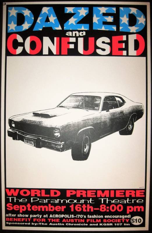 Frank Kozik - Dazed & Confused Premiere 94 - Proof Edition