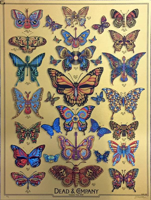 Emek - Dead & Company Summer Tour - Metallic Gold Edition