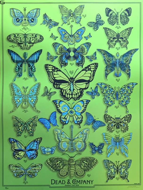 Emek - Dead & Company Summer Tour - Metallic Green Edition