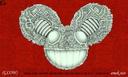 Emek - Deadmau5 NYC 10 - Red Robot Edition