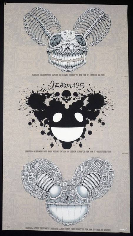 Emek - Deadmau5 NYC 10 - Uncut Beige Proof Edition